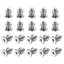 20 Pcs M2x7.9mm GPU Graphics Card Back Plate Heatsink Spring Screws