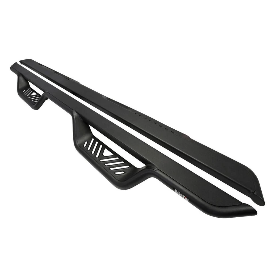 For Chevy Silverado 3500 HD 07-19 Drop Steps 4" Outlaw Series Cab Length Black - Imagem 4 de 4