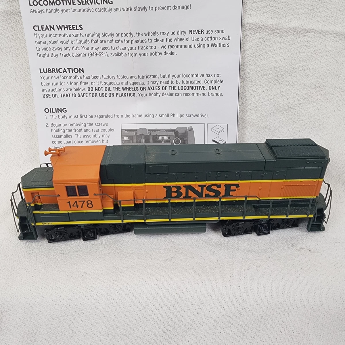 Walthers HO BNSF Railway Model Railroad Locomotives for sale | eBay