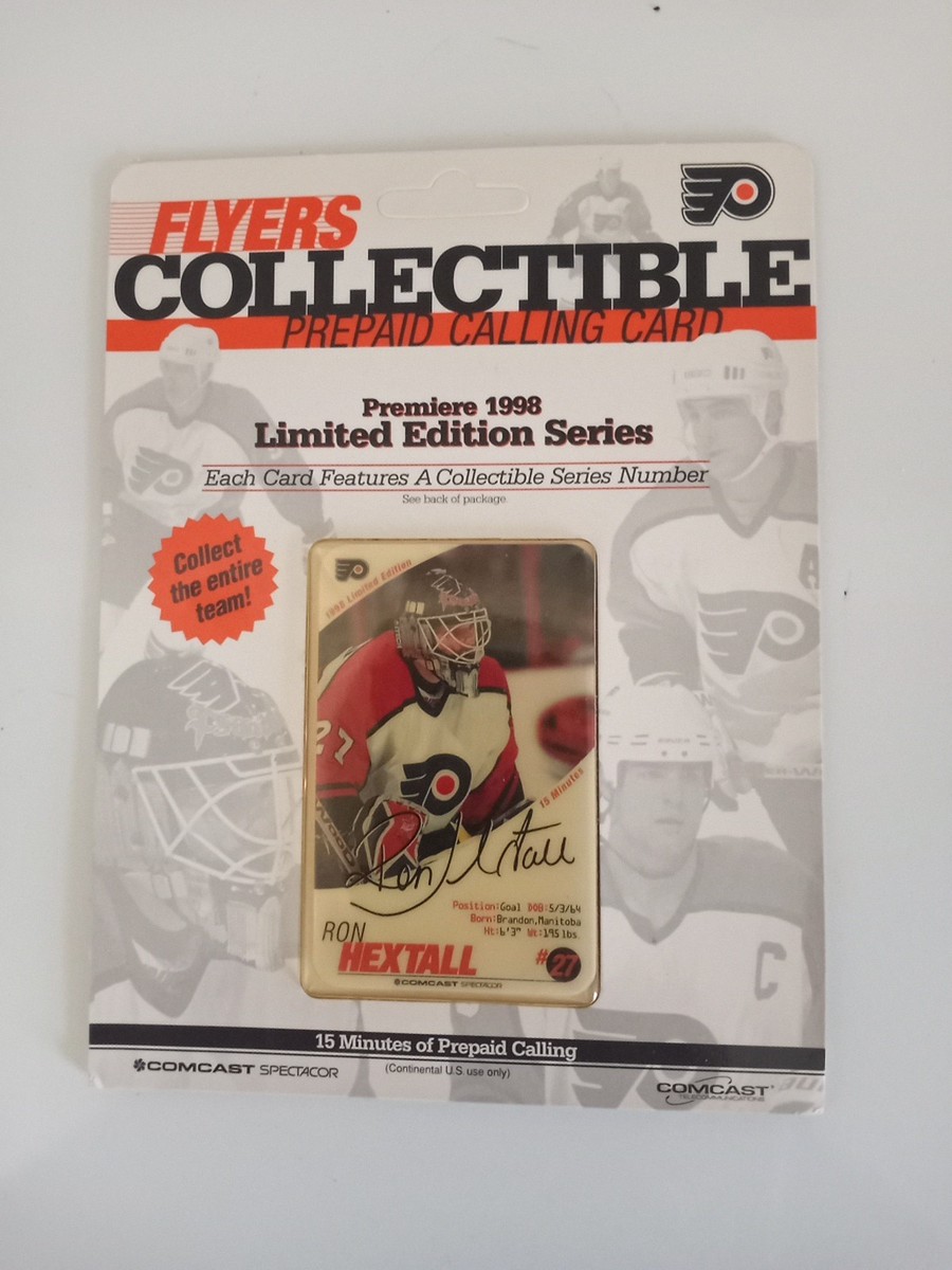 松井秀喜'98 CHARITY TELEPHONE CARD 未開封 1998 PHILADELPHIA FLYERS RON HEXTALL PREPAID CALLING PHONE CARD