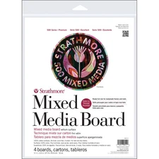 Strathmore Mixed Media Boards 4/Pkg 11"X14"
