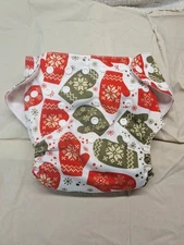 Alva Baby Christmas Cloth Diaper Holiday 