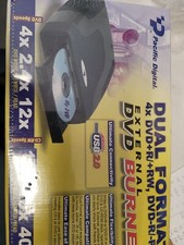 Pacific Digital Dual Format 4xDVD Burner DVD R/ RW, DVD-R-RW DVD Burner OPENBOX