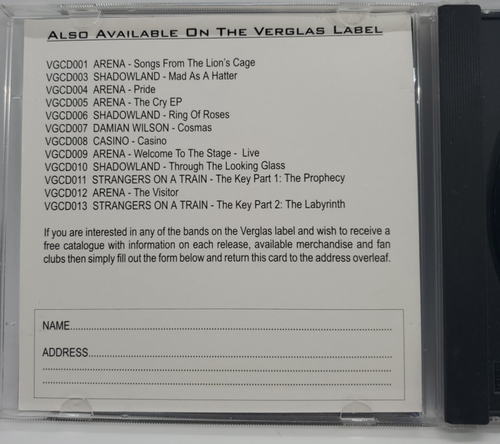 Key Part II: Labyrinth by Strangers on a Train (CD, 2012) - Picture 2 of 4