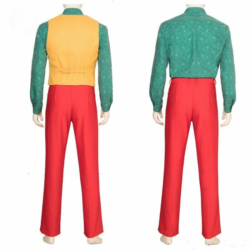 2019 NEW Joker Cosplay Costume Joaquin Phoenix Authur Fleck Full