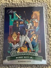 2024 Panini Three and Two Downtown #1 Bobby Witt Jr.