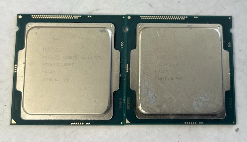 Intel Computer Intel Xeon E3-1220 V3 Processor Model Processors