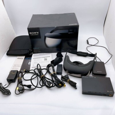 [美品]SONY HMZ-T3W Sony HMZ-T3W Personal 3D Viewer Head Mounted Display Box