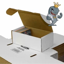 50x BCW 400-card Corrugated Storage Box (50ct Bundle) - $1.16/box FREE SHIP