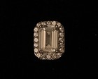 NEW *BRILLIANT* Kay Jewelers Sterling Silver Lab Created White Sapphire Earrings — photo 2