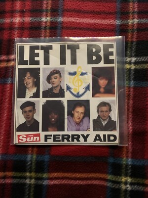 Ferry Aid ,Let It Be ,7  Vinyl Single ,1987