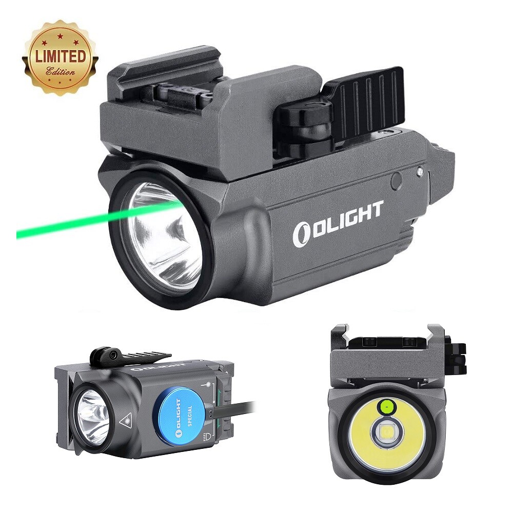 OLIGHT Baldr Mini 600 Lm Green Laser Light Combo Rechargeable, Tan