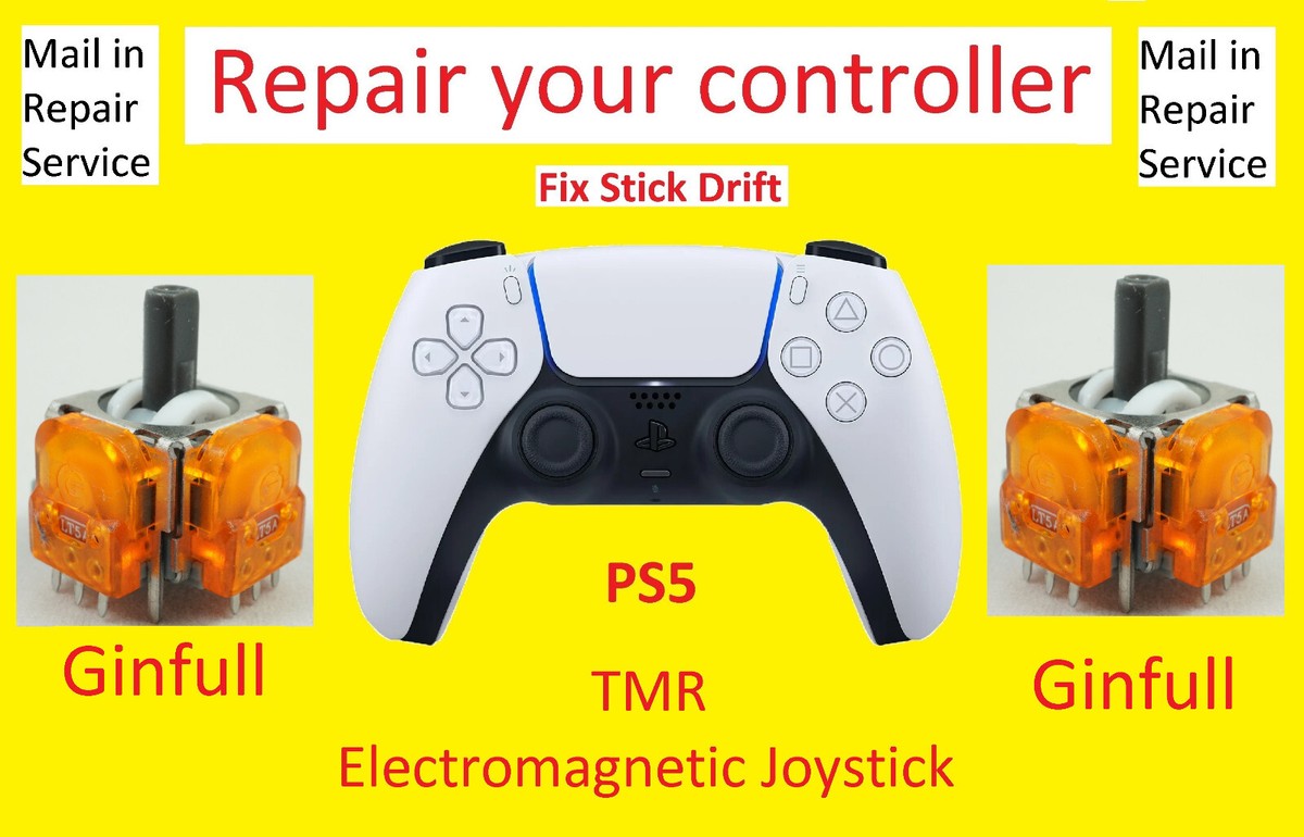 Kit Réparation Drift Pour Manette PS5 - Neuf - Fabriqué En France