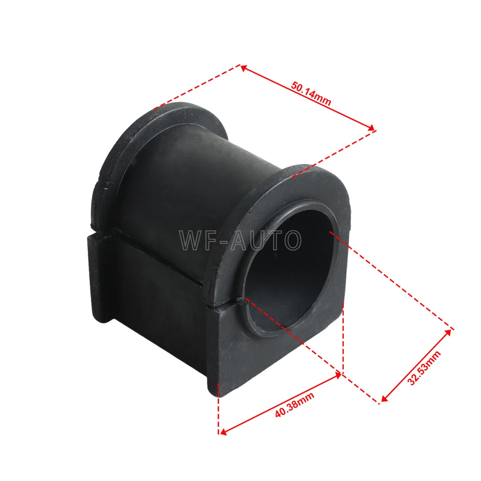 2 втулки стабилизатора подвески спереди к раме для Ford Mustang 2005-2009 годов выпуска - Изображение 2 из 4