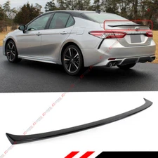 FOR 18-2024 TOYOTA CAMRY PAINTED GLOSS BLACK SPORT REAR TRUNK LID SPOILER WING
