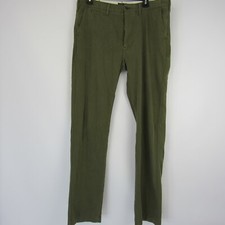 Levis Pants Men's 34X34 Actual 34x31 Green Chino Slim Taper Workwear