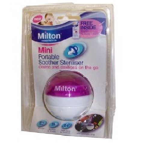 milton portable soother steriliser