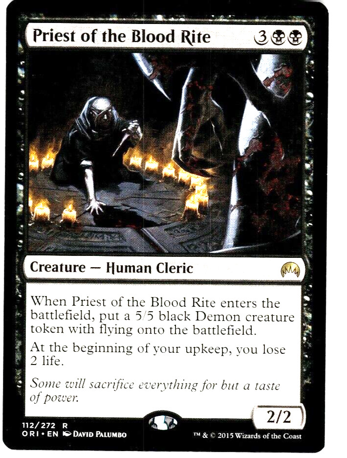 Priest of the Blood Rite Magic Origins Regular for sale online | eBay
