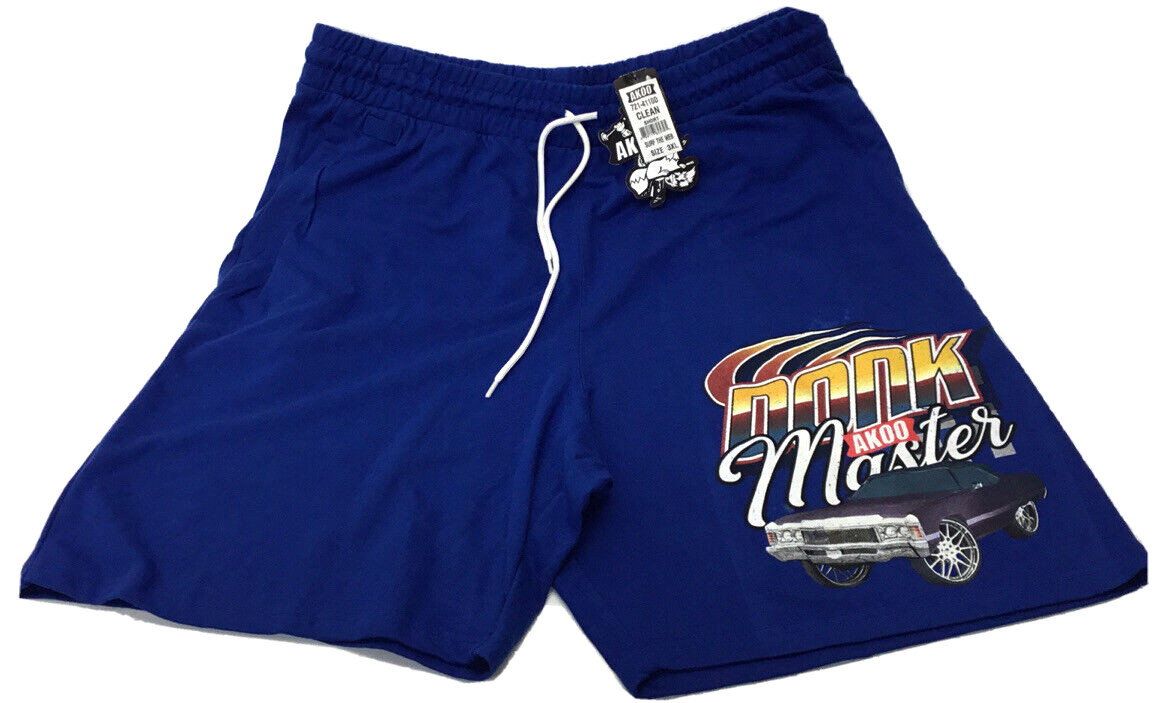 Мужские шорты Akoo для серфинга в Интернете, синие, 3XL