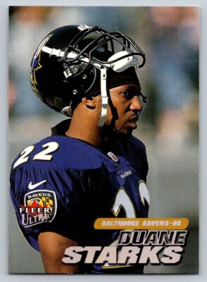 2001 Ultra #150 Duane Starks Baltimore Ravens | eBay
