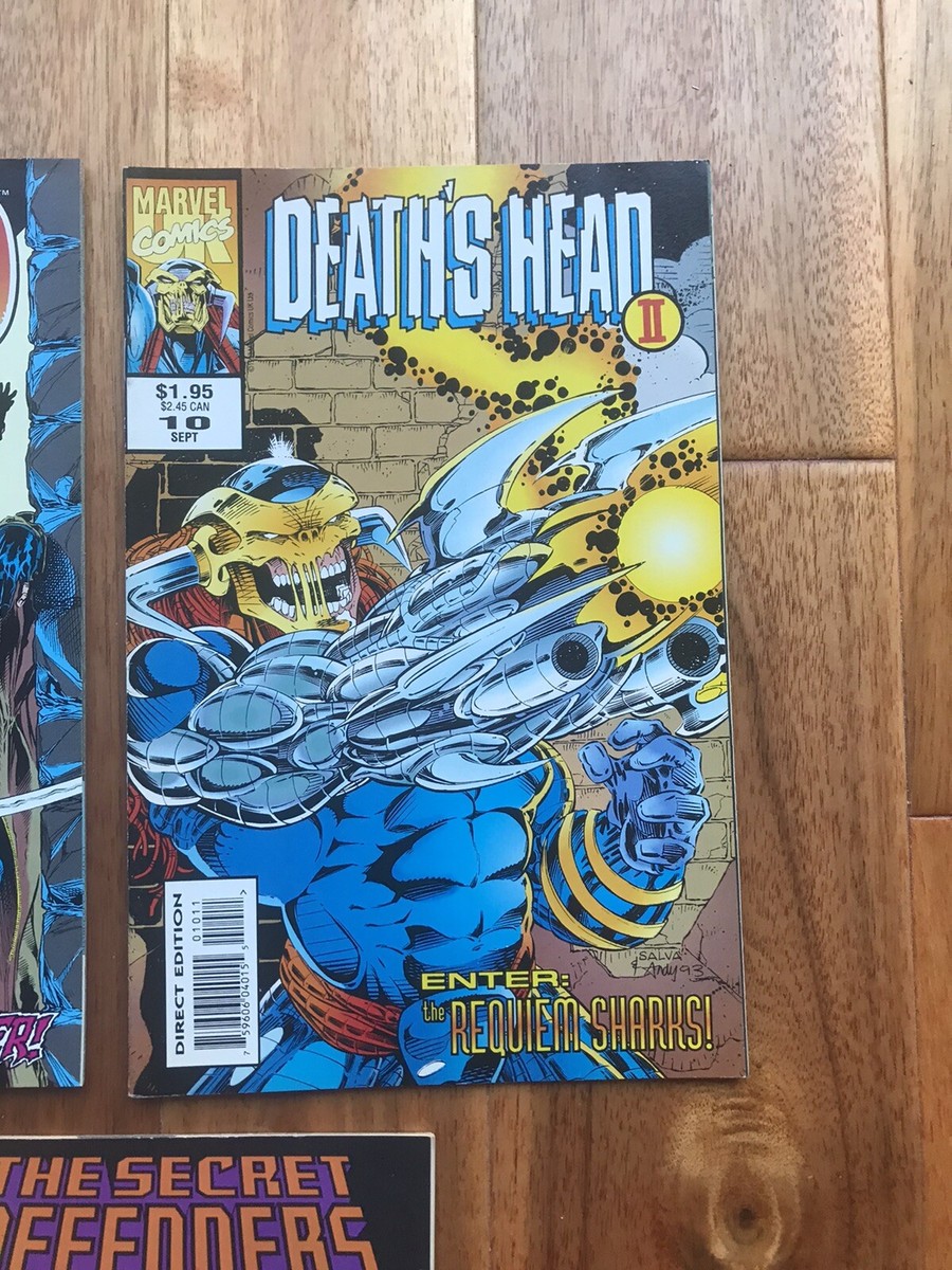 Marvel Comics 90s Lot Of 5 Wonder Man Defenders Jack of Hearts