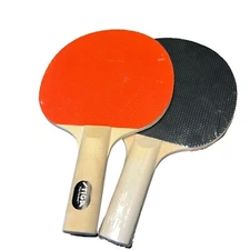 Stiga Ping Pong Paddles Red And Black 10” Wooden