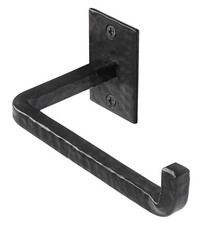 Handmade Wall Mounted Iron Toilet Tissue Paper Holder Organizer by Stur-De