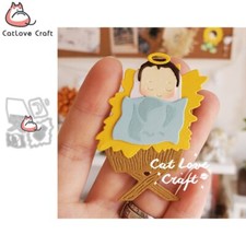Christmas Baby Jesus Metal Cutting Dies Scrapbook Die Cuts Card Making DIY Craft