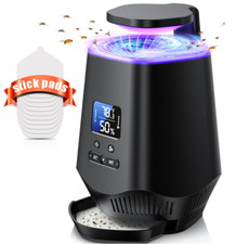 Indoor fruit fly trap with temperature  humidity sensor, includes 10 sticky boa