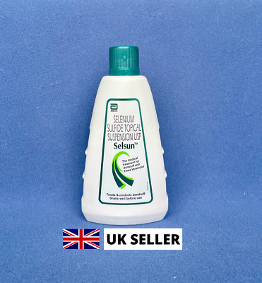 Selsun Anti Schuppen Shampoo 120 ml UK VERKÄUFER