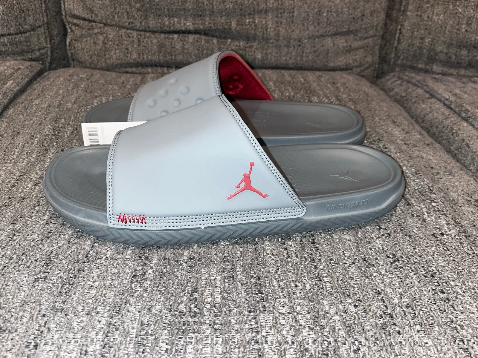 Sandali Nike Air Jordan Play Slide Oklahoma Sooners edizione squadra taglia 15 DV5387 661