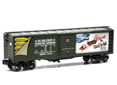 #ad #ad Retired O Gauge quot;Hard To Getquot; Commemorative Military Boxcar Authorized Dealer $59.95