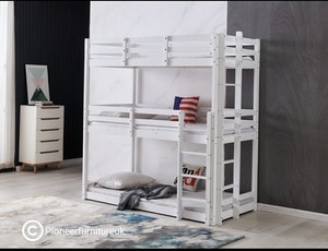 triple tier bunk bed