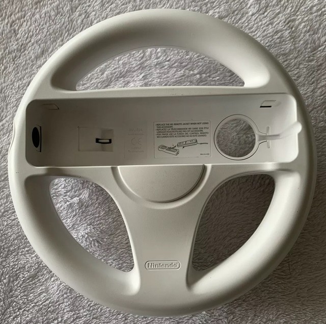 Nintendo Wii Steering Wheel Mint Condition RVL024 eBay