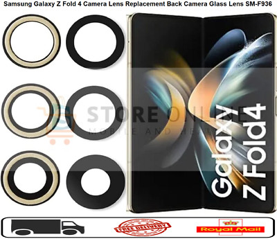 Für Samsung Galaxy Z Fold 4 Rückseite Kamera Glas Linse Ersatz SM-F936