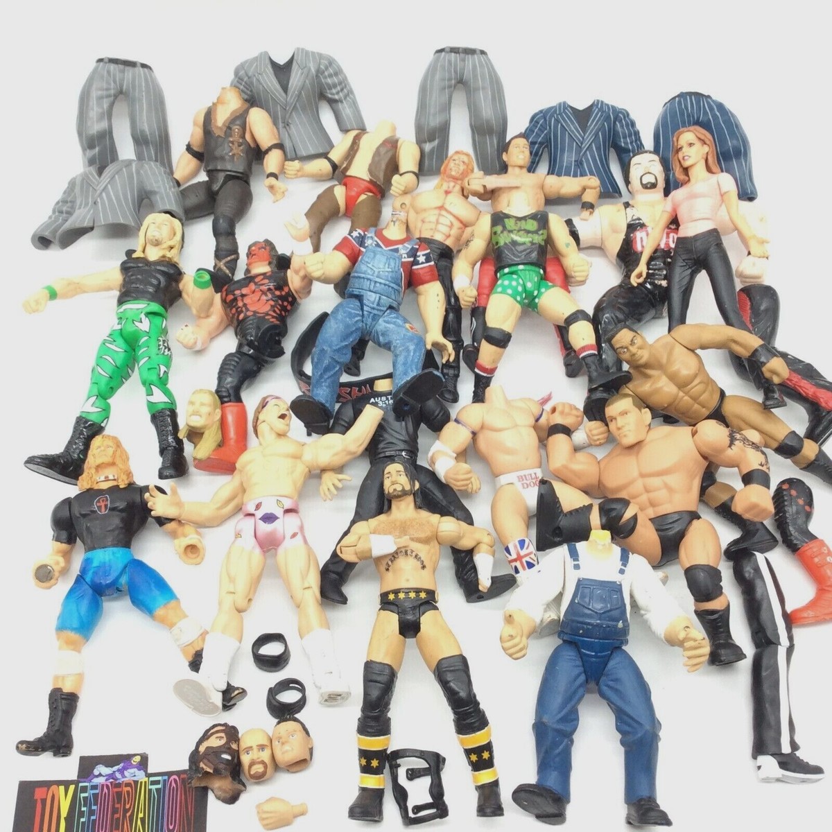 JAKKS社版　WWEプロレスフィギュア ハート一家　ブルーブレイザー JAKKS社版 WWEプロレスフィギュア ハート一家 ブルーブレイザー