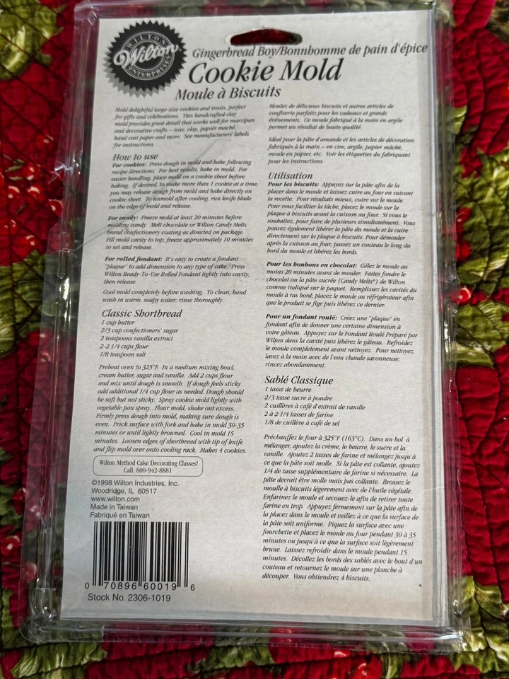 MOLDES PARA GALLETAS DE GRES WILTON CASCANUECES Y PAN DE JENGIBRE NIÑO DE COLECCIÓN ~ NAVIDAD Foto 4 de 4