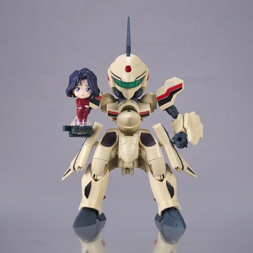 BANDAI TINY SESSION MACROSS YF-19 (ISAMU ALVA DYSON USE) with Myung Fan Loan - Picture 10 of 10