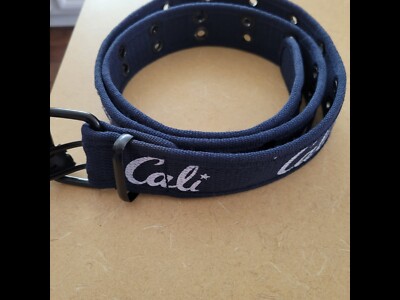 California Cali navy blue Republic Cali Double Row Grommet Belt