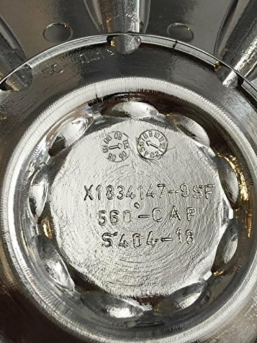 Veloche Vex 560 X1834147-9SF 560-CAP S404-18 Chrome Wheel Center