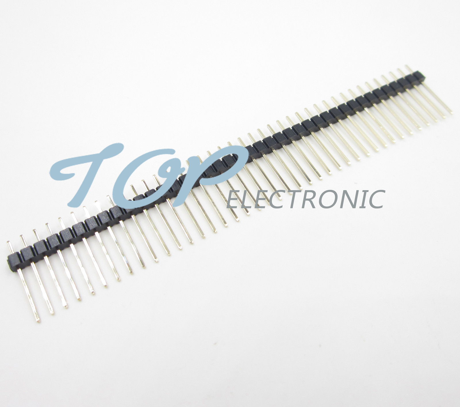 FILA 100PCS 1*40 40Pin 2.0mm 20mm Long leg single row Male Breakable Pin Header