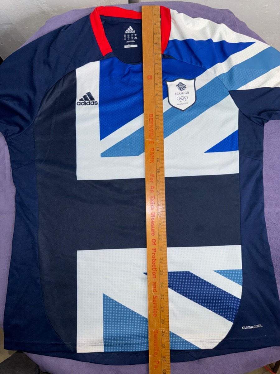 Team GB 2012 Football Shirt Jersey Olympics London Adidas Team GB 2012 Football Shirt Jersey Olympics London Adidas