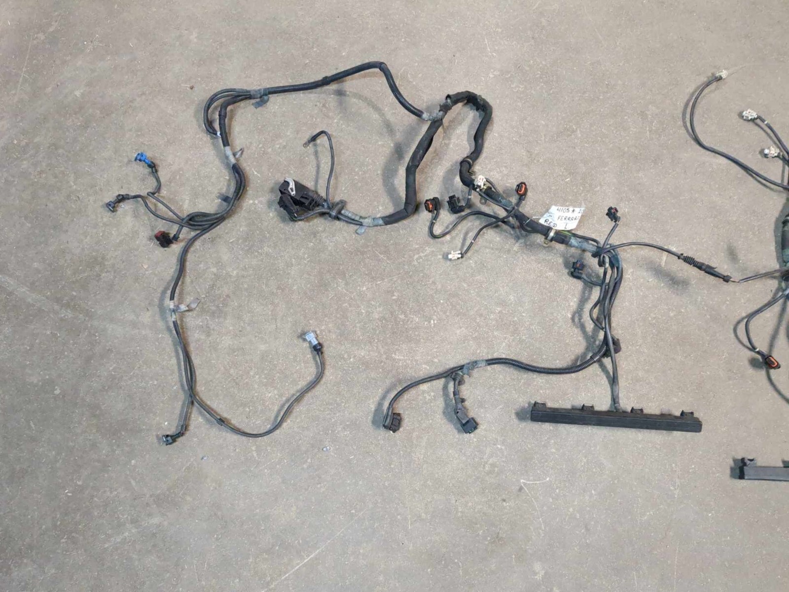 2001 Ferrari 360 Spider - OEM Left & Right Engine Harness Complete 179167 179168