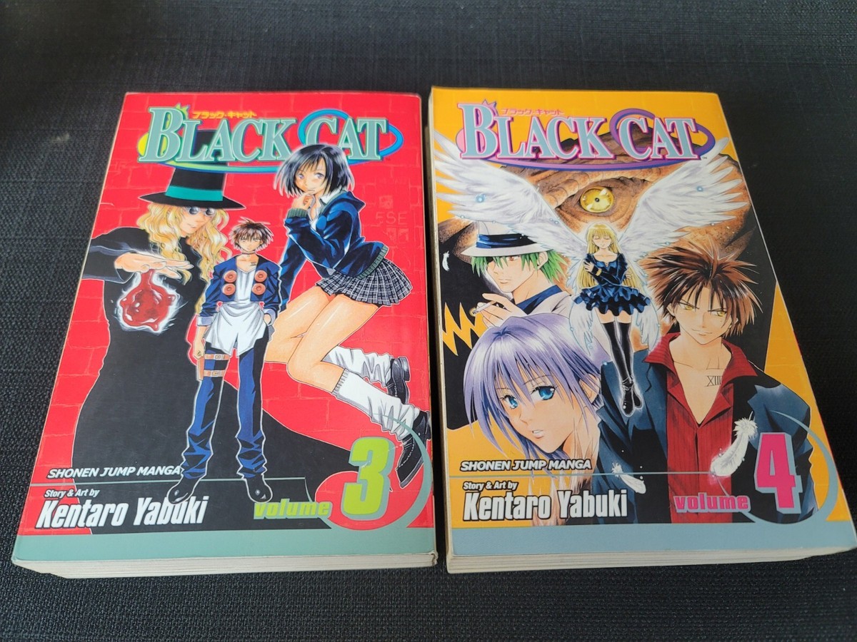 Black Cat By Kentaro Yabuki Manga Vol 1-12 | eBay