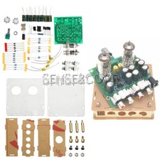 AC12V 6J1 Valve Pre-amp Tube Board Headphone Amplifier Buffer Acrylic Case Kits-