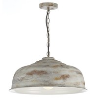 Dar Lighting Nara 1 Light Mini Pendant In Grey Dar Lighting Nara 1 Light Mini Pendant In Grey