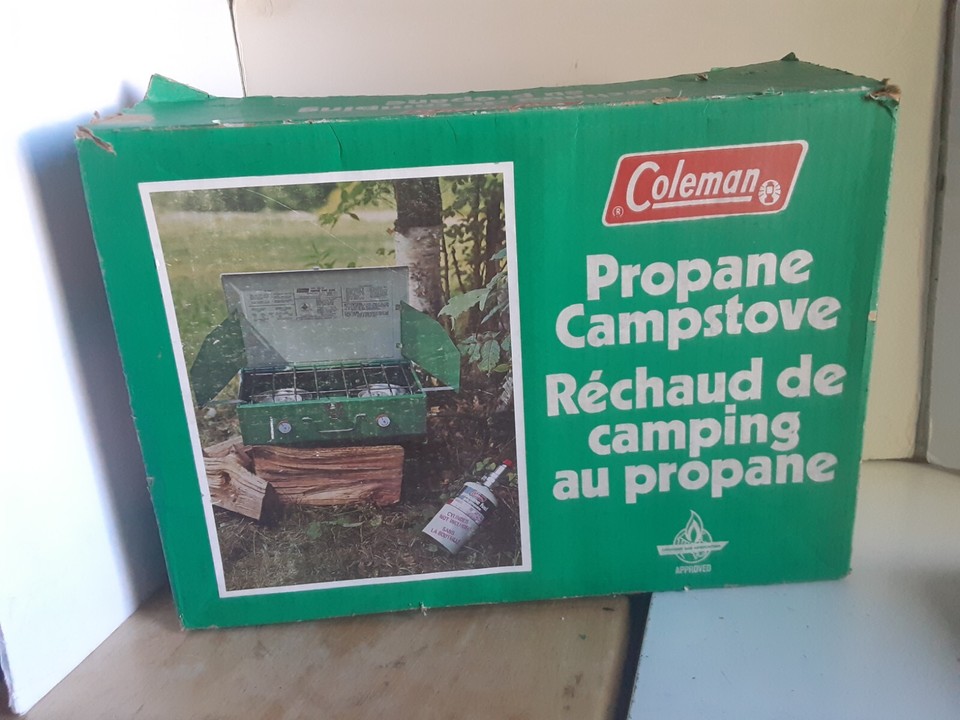RARE 1990s Coleman Propane Portable Camp Stove M 5423700 Made Canada