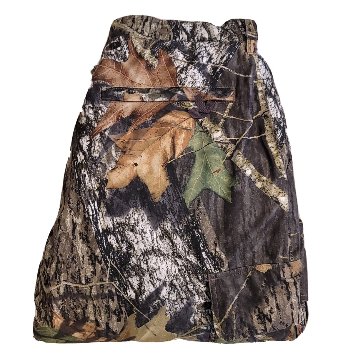 Cabelas Mossy Oak Gortex Camo Hunting Pants Lined Camouflage