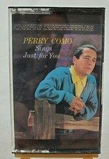 VINTAGE PERRY COMO "Sings Just For You" Cassette Tape RCA CAK-440/1986
