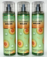 3 Cucumber Melon Fragrance Mist Bath  Body Works 8 fl oz